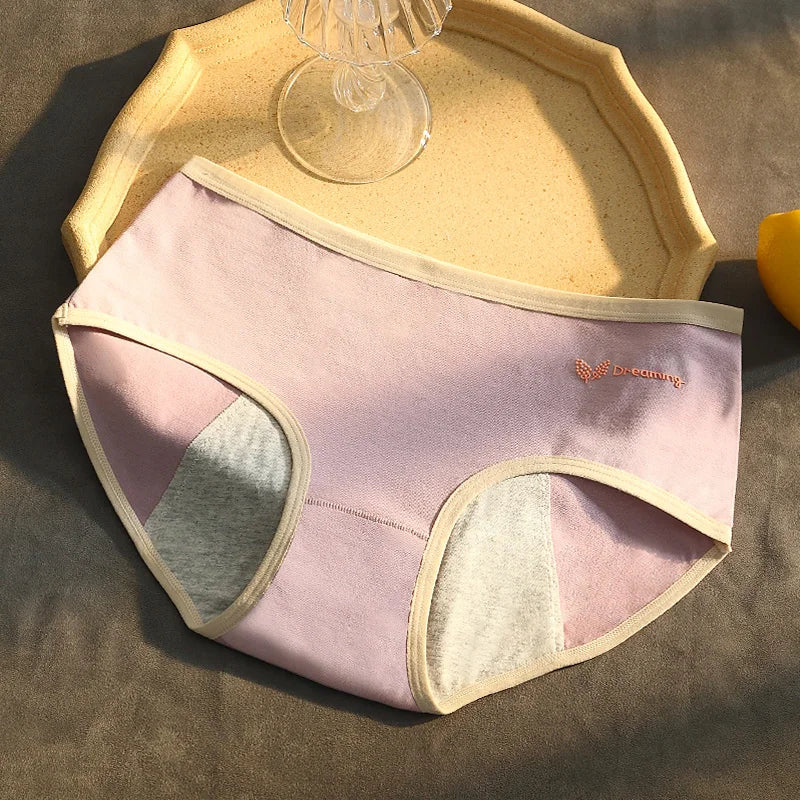 Menstrual Period Panties Women Cotton Plus Size Leakproof Period Underpants Breathable Female Waterproof Menstruation Breifs