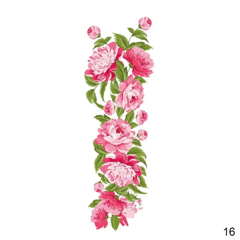 16 Designs Full Arm Temporary Tattoo Sleeve Waterproof Tattoos For Cool Men Women Tattoos Stickers On The Body Art #272596