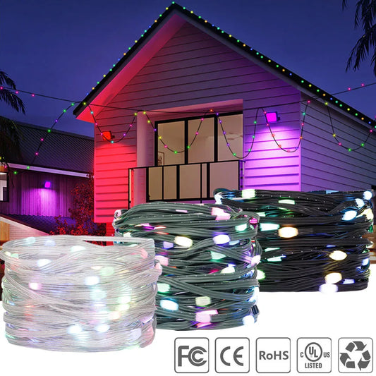 DC5V Adressierbare WS2812B LED String Transport Grün Schwarz Draht WS2812 3PIN Draht RGB Streifen Weihnachten Lichter Wasserdichte Dekor.