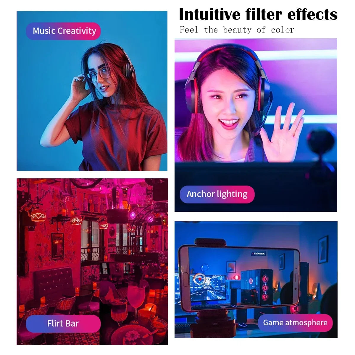 E27 RGB LED Bulb Base 24 Key Remote Control Dimmable 10W RED Blue AC220V 110V Colorful Change for Bedroom Living Room Desk Lamp.