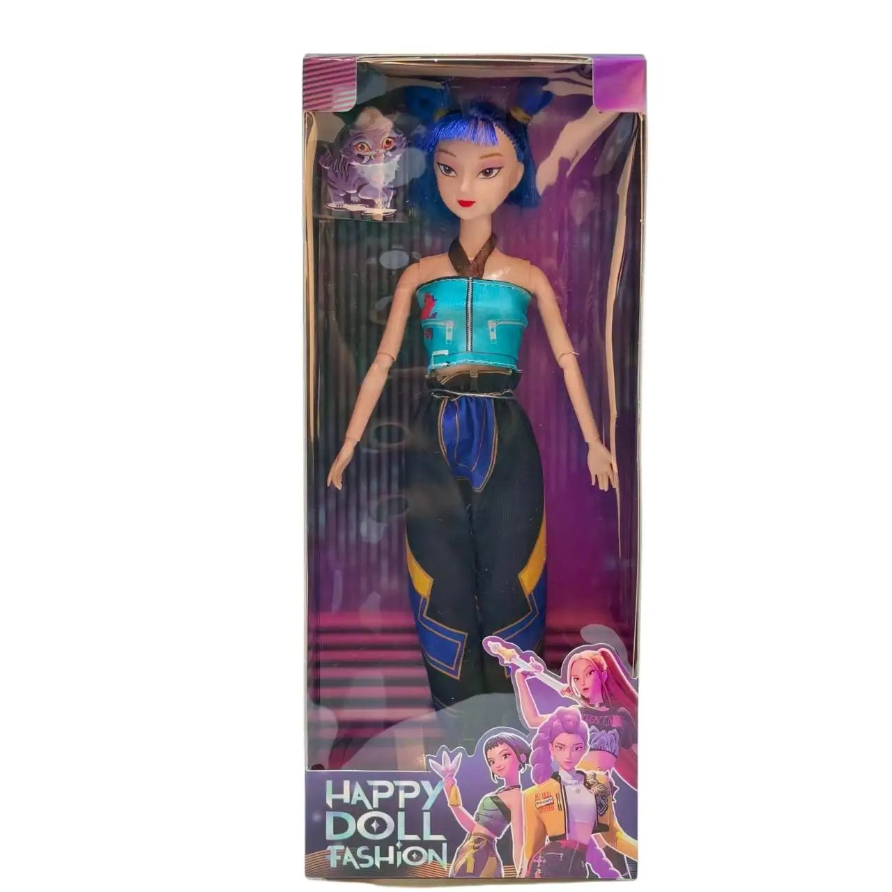 2025 New Korean Wave Girl Group K-POP Witch Hunt Doll Rumi Mirazoi Toy Vinyl Doll Christmas Children's Birthday Gift.