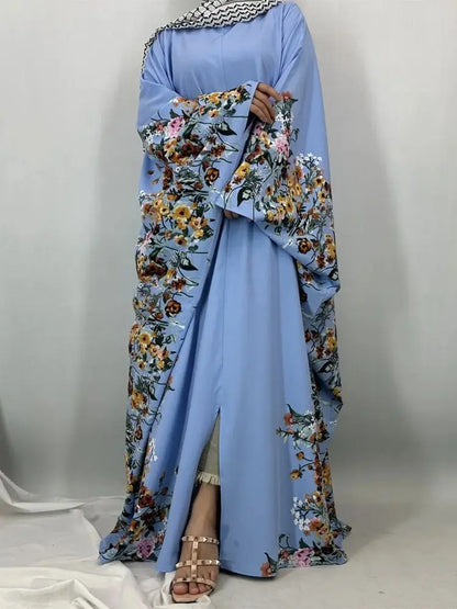 Ramadan Plus Size Abaya Damen Dubai Luxury Islam Arabic Women Muslim Maxi Dresses Clothing Kebaya Kaftan Robe Femme Musulmane