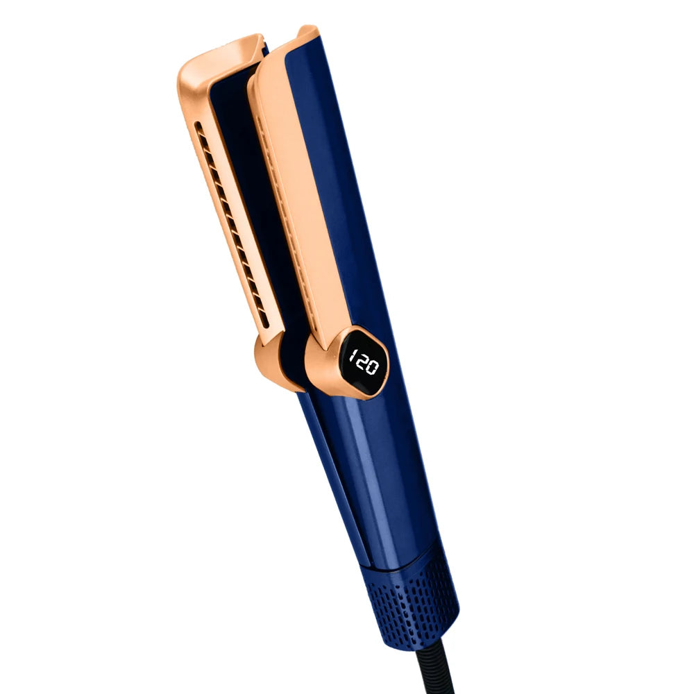 2 in 1 Hair Straightener Hair Dryer Dry Air Negative Ion Wet & Dry Straightener Air Wrapped Negative Ion Portable straightener