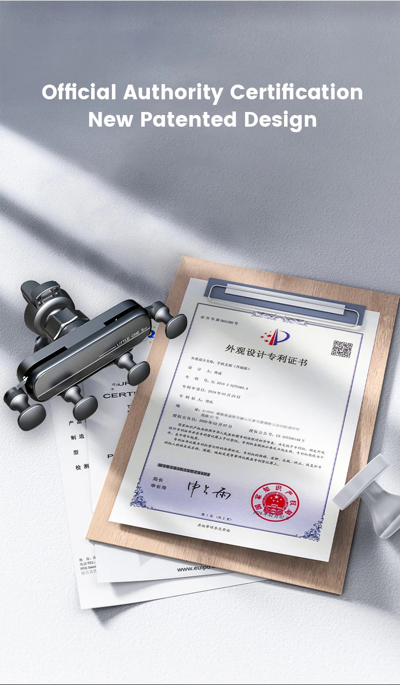 Gravity Car Phone Holder Air Vent Mount Cell Phone Holder in Car Mobile Support For iPhone 13 12 Xiaomi Universal GPS Stand