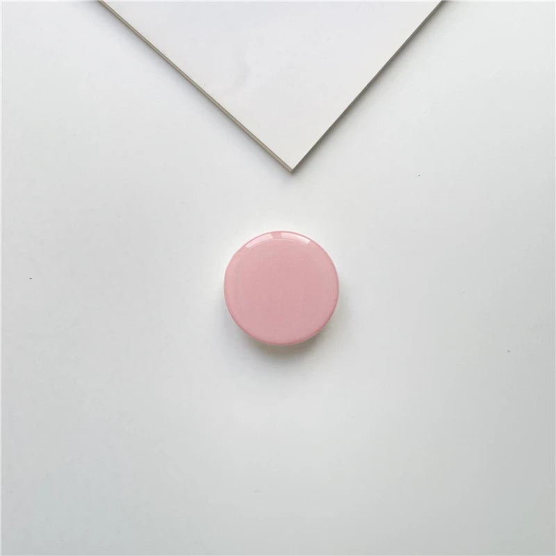 Popped Luxury Glossy Phone Socket for iPhone 12 13 14 Grip Tok Phones Holder Finger Ring Stand for Xiaomi Huawei