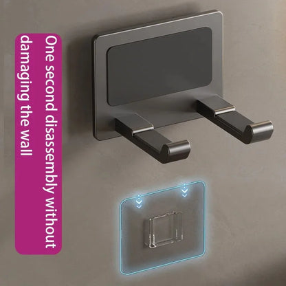 Ohne Stanzen Badezimmer Haartrockner Aufhänger Haartrockner Lagerregal Saugnapf Lagerregal Toilette Multifunktions-Lagerregal