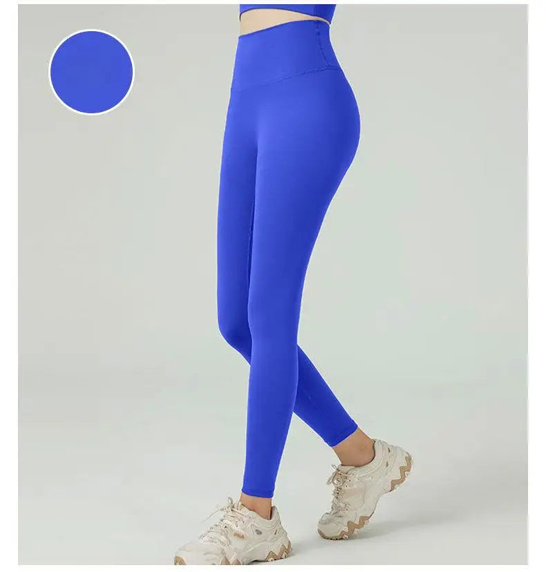 Women's High Waist Butt Lift Yoga Pants - No Camel Toe, Buttery Soft Naked Feeling, Peach Hip, Seamless Gym Running Leggings