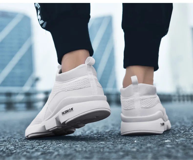 Men Shoes New Loafers Comfortable Fashion Mesh Man Casual Sneakers Couple Shoes Lightweight Non-slip Walking Footwear Size 48