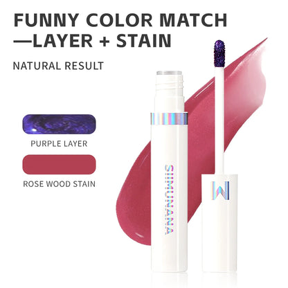 Lip Stain Tint Peel Off Tattoo Korean Lipsticks Cosmetics Makeup Long Lasting Waterproof Peel Off Lip Stain Pink Red Glosses.