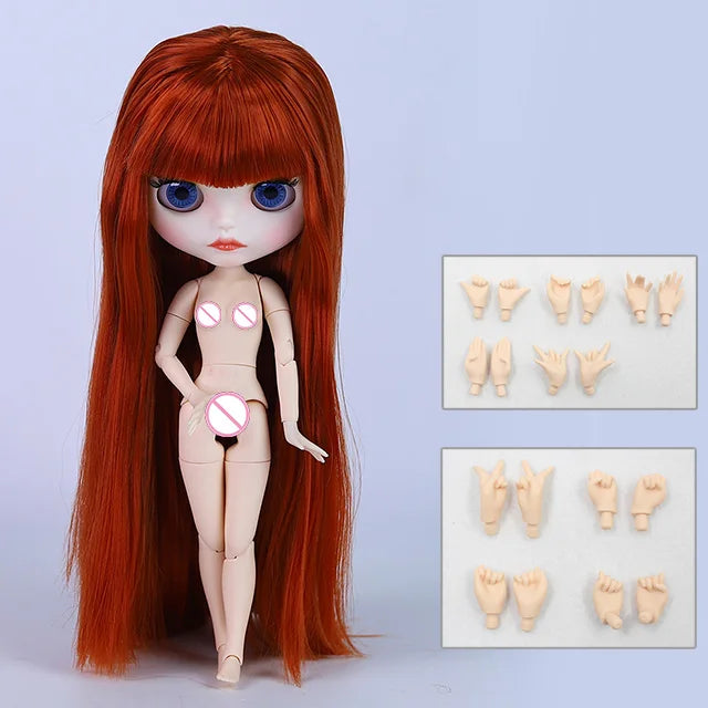 ICY DBS blyth doll 1/6 bjd toy joint body white skin shiny & matte face 30cm on sale special price toy gift anime doll