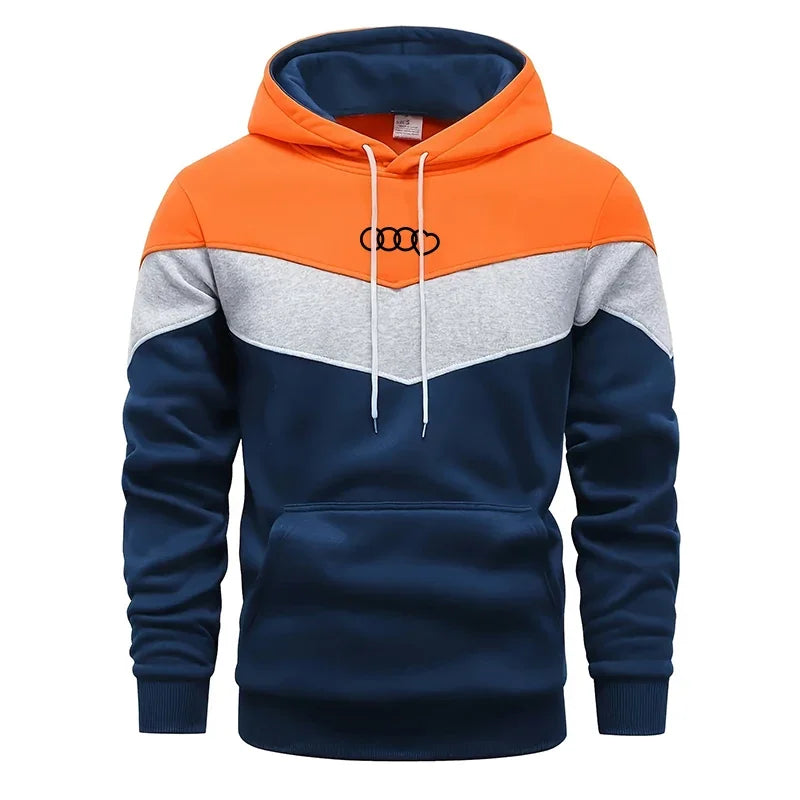 Herrenbekleidung, lässiges Sweatshirt, Anzug, Sweatshirts für Herren, tägliche dreifarbige Hoodies, heiße, hochwertige 2024, Sport-Trainingsanzug, Joggen.