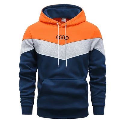 Herrenbekleidung, lässiges Sweatshirt, Anzug, Sweatshirts für Herren, tägliche dreifarbige Hoodies, heiße, hochwertige 2024, Sport-Trainingsanzug, Joggen.