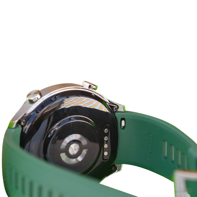 2024 Smartwatch OnePlus Watch 2R 1.43'' AMOLED Screen Snapdragon W5 Gen 1+BES2700 100H Battery Life WiFi Wear OS by Google GPS.