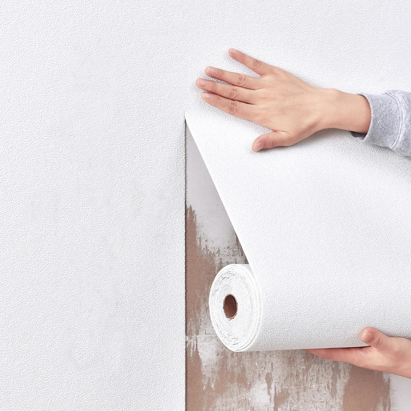 Selbstklebende Kieselalgen-Schlamm-Tapete, verdickter TV-Hintergrund, Leinen-Tapete, Schlafzimmer, Renovierung, Heimdekoration, XPE-Schaum-Wandaufkleber