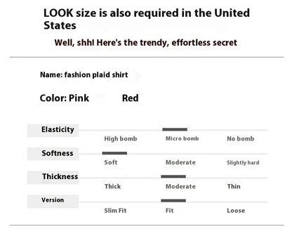 2024 herbst Neue College Stil Plaid Shirts frauen Lange hülse Taste Unten Casual Tops Lose Mode Polo Neck Blusen.