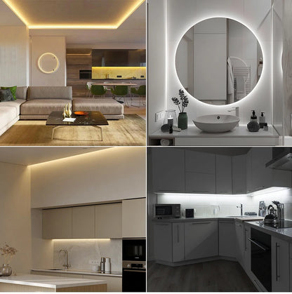 USB 5V Remote Control Dimmable Pure Silicone Tube COB Neon LED Strip Light Waterproof For Garden Bedroom Kitchen Backlight Decor.