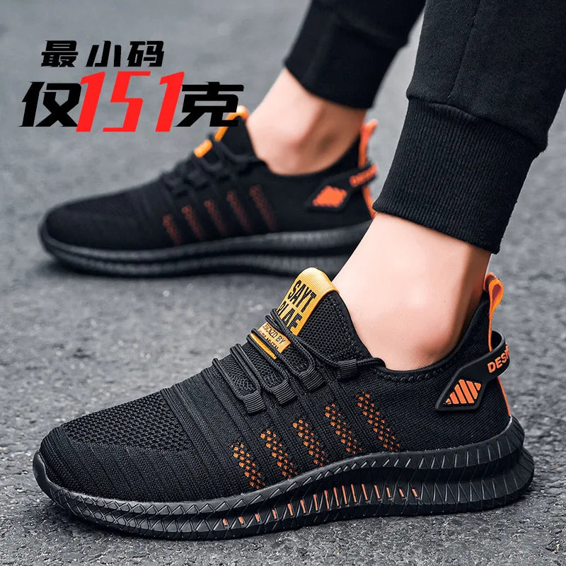2023 New Spring Autumn Men's Shoes Sports All-match Middle-aged And Elderly Casual Shoes Breathable Fashion Men's Cloth Shoes.