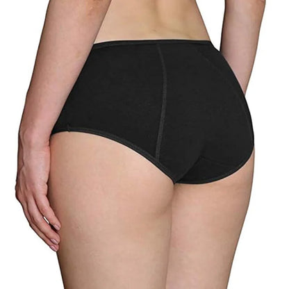 5pcs Teen Girl's Cotton Menstrual Period Panties Pack of Multipack Women Leak-Proof Protective Underwear Briefs.