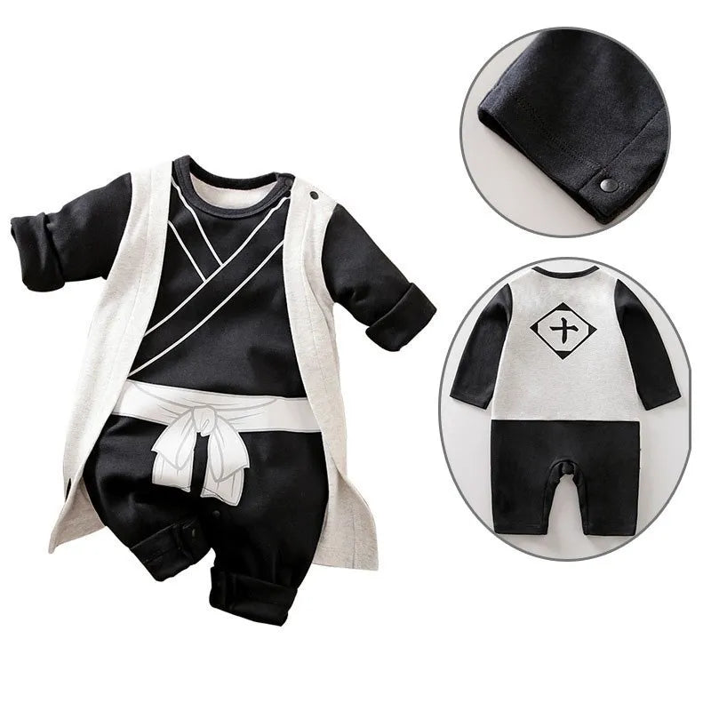 Baby Sommer kurz ärmel ige Baumwolle Anime Overall Jungen Mädchen Rollenspiel Kostüme Baby Kurzarm Body suits Kinder Stram pler