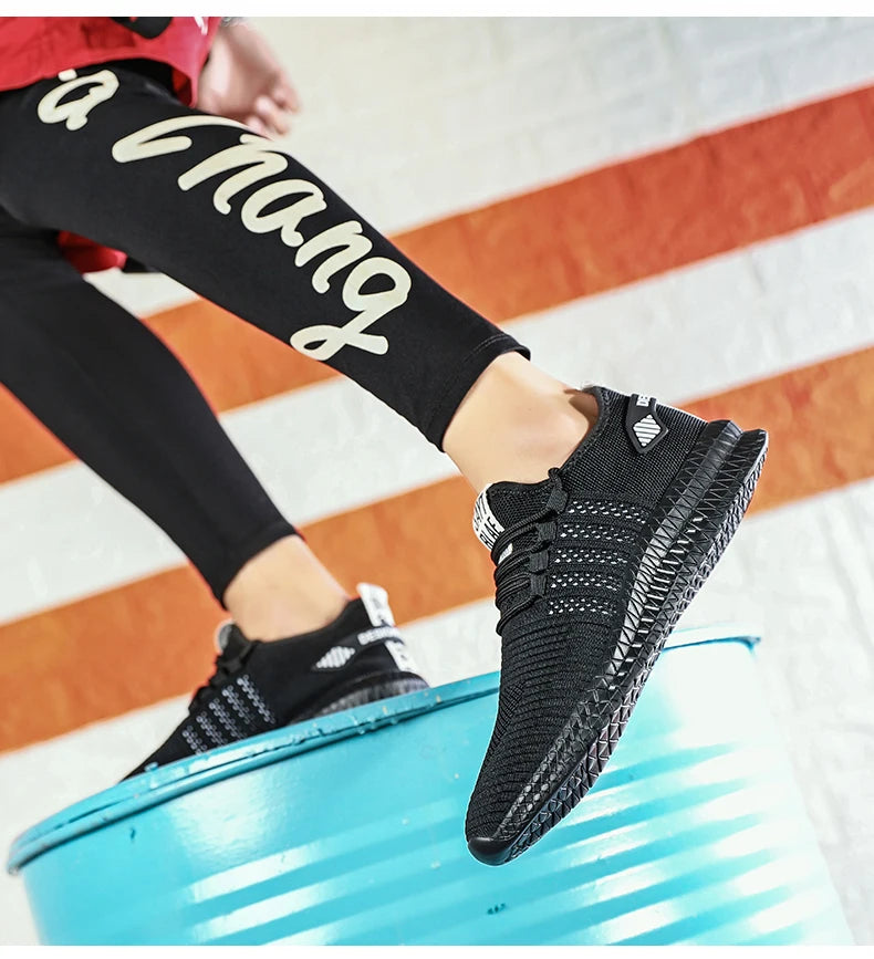 Big Size 48 Sneakers Shoes Men Lightweight Breathable Running Walking Male Footwear Lace-up Adult Sneakers Zapatillas De Deporte