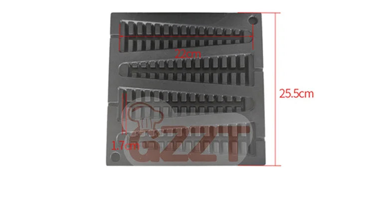 GZZT 1750W Electric Waffle Pancake Maker Waffle Stick Machine Lolly Waffle Maker Christmas Tree Shape Waffle Maker 110V 220V.