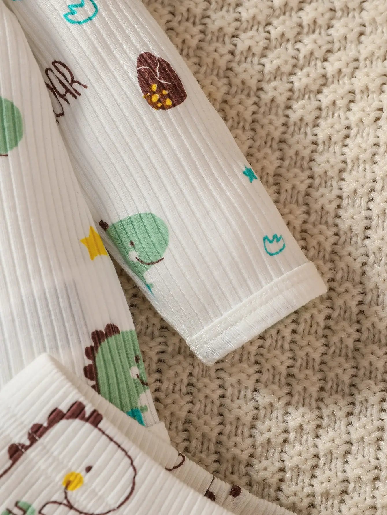 3Pcs Casual Neugeborenen Baby Junge Cartoon Tier Kleidung Set Langarm Body Top und Hosen + Hut.