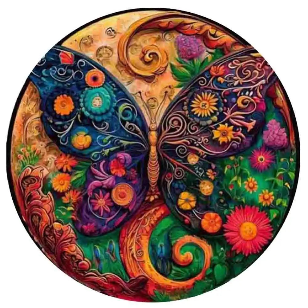 Cat Exclusive Design Intelligent Jigsaws Animal Puzzle Wood Irregular Elephant  Animal Wooden Puzzle for Adult Kids.