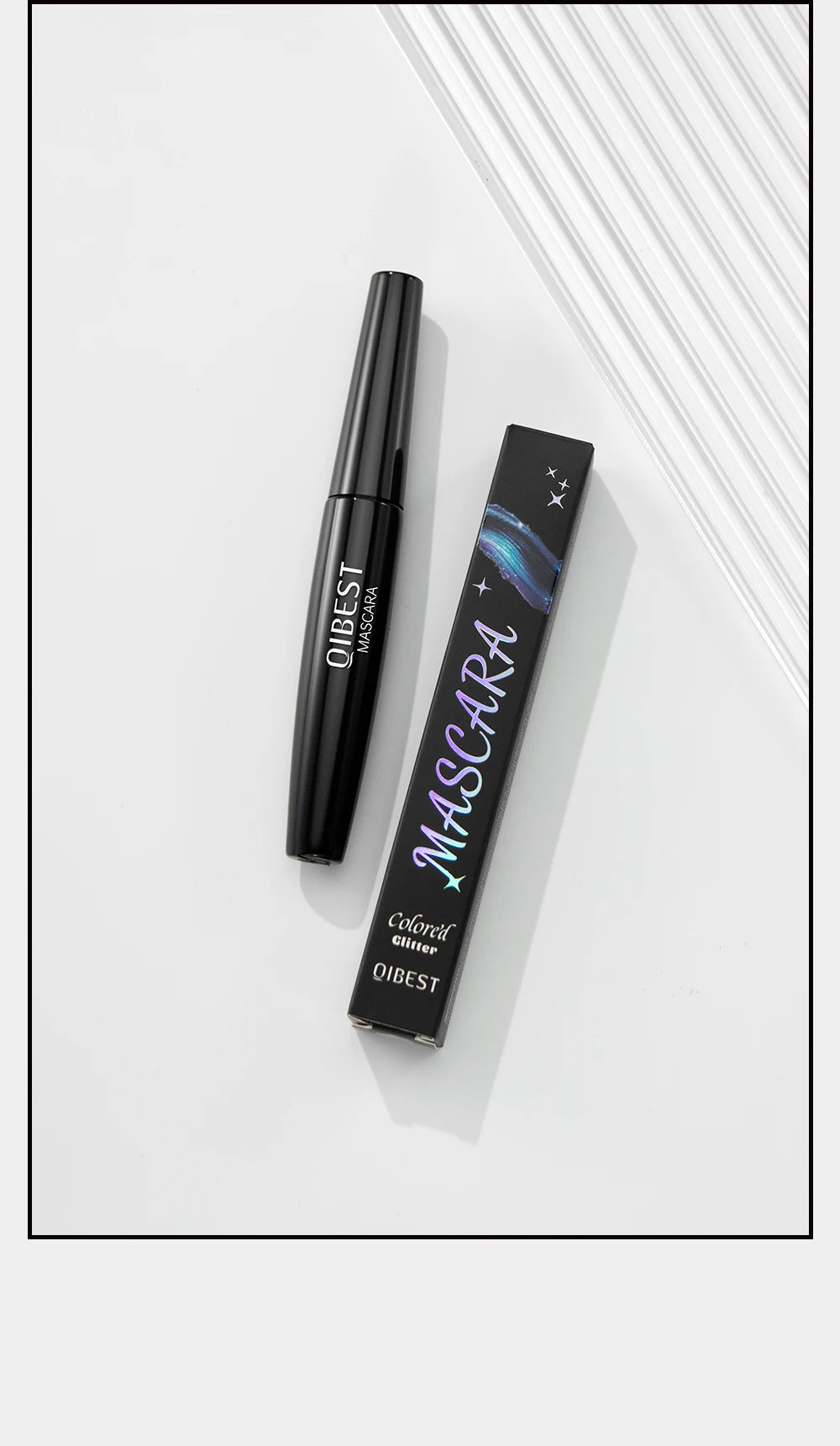 5 Colors Diamond Shimmering Mascara Long Lasting Makeup 3D Volume Eyelashes Curling Glitter Mascara Eye Lash Female Cosmetic