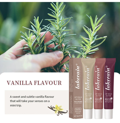 3pcs/Kit Butter Moisturizing Lip Gloss Oil Jelly Lipgloss Liquid Lipstick Lip Tint Brown Sugar Crystal Lip Balm.