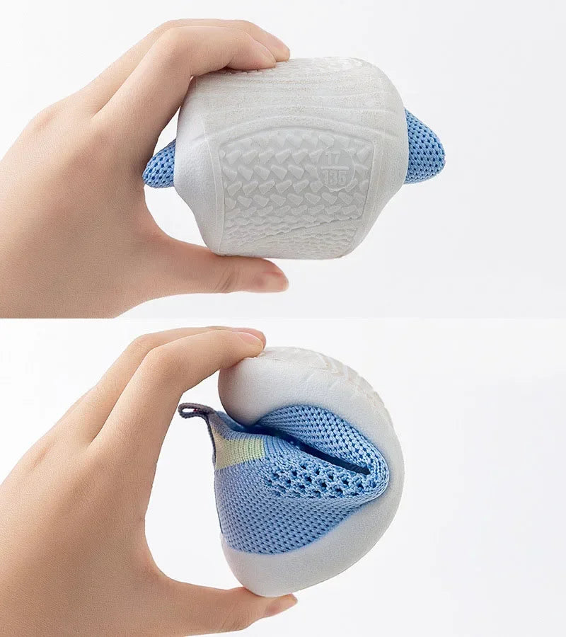 Spring Popular New Baby Shoes Mesh Knit Breathable Kid Girls Boys 0-3T Summer Slip-On Casual Sneakers Toddler Non-Skid Prewalker.