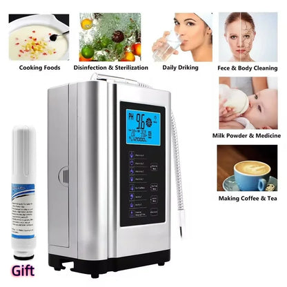 EHM-729 Hydrogen Rich Water Machine Electrolyzed Water Drinking Water Household Water Purifier Water Filter System.