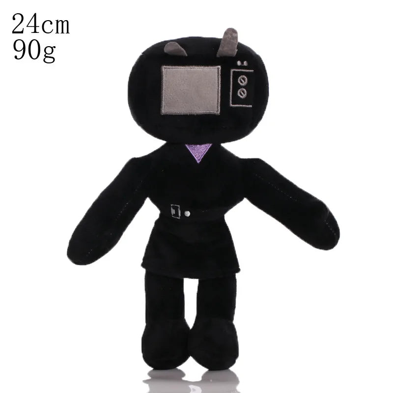 Skibidi Toilet Plush Doll Toys Collectible Gifts for Kids Fans Adults Birthday Anime Game Figure Titan TV Man Cameraman