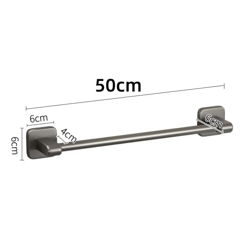 Bad Handtuchhalter ohne Bohren Badezimmer Schwarz Handtuchhalter Handtuchhalter Selbstklebender Badezimmer Handtuchhalter Handtuchhalter