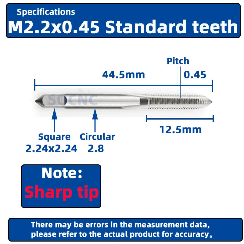 SIQICNC Rechtsgewindebohrer HSS Maschinenstecker Gewindebohrer Metrisches Gewindebohrer Bohrgewindewerkzeug M2 M3 M4 M6 M7 M8 M10 M12 M14 Handwerkzeuge
