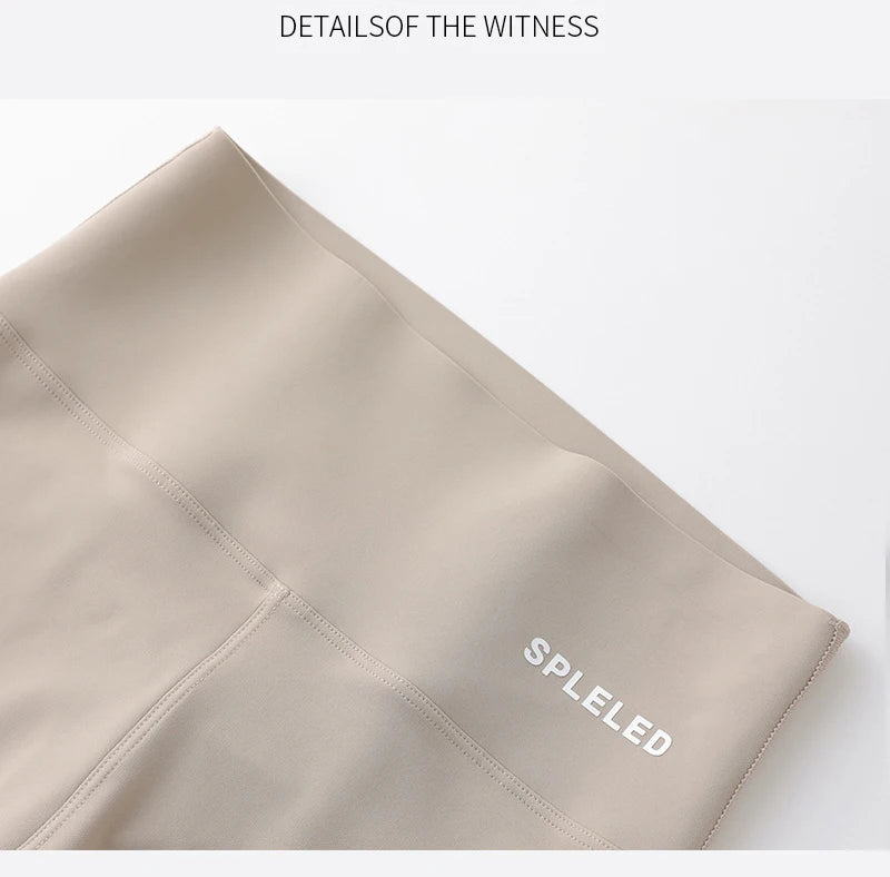 BIVIGAOS Skin-Touch Seamless Foot Pants Sharkskin Leggings Women Autumn New Fitness Sport Leggings Sexy Body Shape Shark Pants.