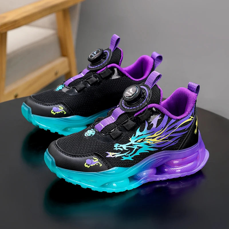 Autumn Origin Children Sneaker Boys Shoes 4 To 10 Years School Kid Sports Shoes Anti-slip Fashion Trainer Boy Sneaker.