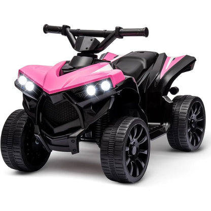6V Electric Quad For Kids, Electric Car With LED Lights And Music, 1.5-3 km/h, Horn, ATV For Children, Perfect Gift For Kids.