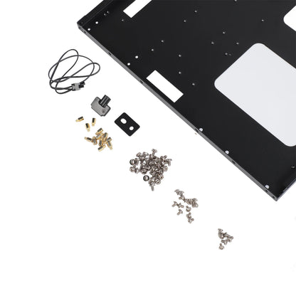 ATX Open Chassis Case Rack Large Space Expansion DIY Assembled Powerful Cooling Gaming PC Case Open Frame Steel Plate for EATX.