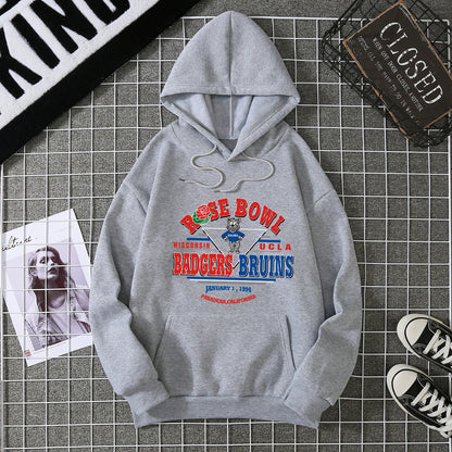 2025, Winter, neuer Damen-Kapuzenpullover, High Street, Unisex-Stil, Doppeltaschen, Sweatshirts, Oberbekleidung, Übergröße, Damenbekleidung CYXX230.