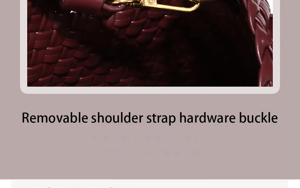 Woven Shoulder Bag for Women Crossbody Tote Bag for Women Small Handbag Vegan Leather Purse Tote Handbag Hobo Bag.