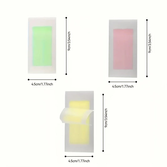 20pcs Hair removal wax paper for lips, facial beard, lips, eyebrows, high bikini line, multi-purpose hair removal wax paper.