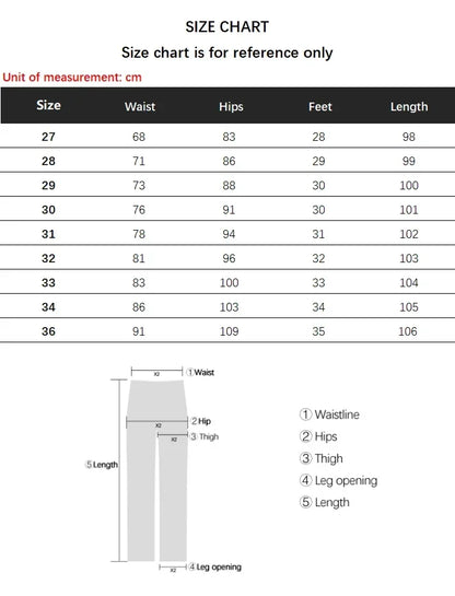2024 New Men's Skinny Jeans Blue Gray Cotton Elasticity Straight Pencil Foot Slim Fit Fashionable Casual Denim Long Pants Male.