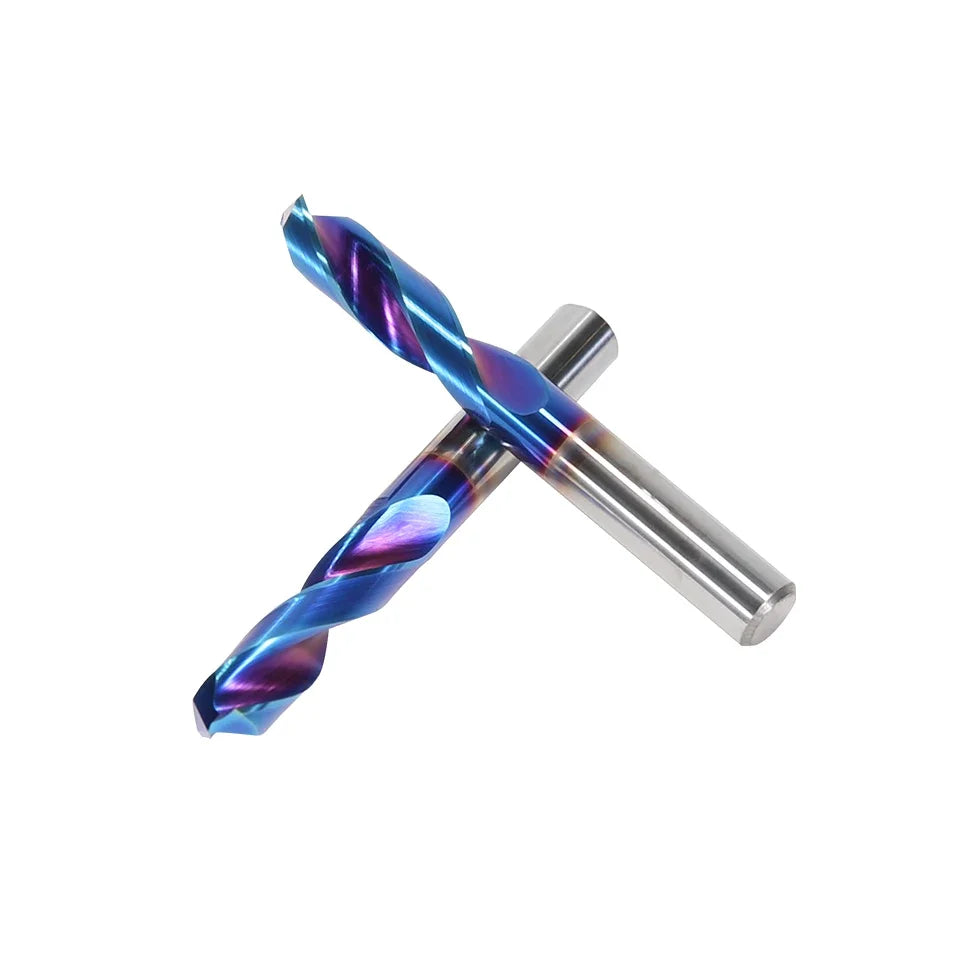 SIQICNC HRC65 °   Wolframkarbid-Bohrer, Metallbohrer für Hartmetallbearbeitung, CNC-Drehmaschine, Stahlbohrwerkzeug, 0,5–20,0 mm