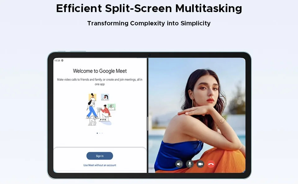 Doogee V Pad 5g 2 in 1 Tablet Pc 12" Dimensity 7050 Android 15 32Gb Ram (8+24) 256Gb Rom 8800Mah Battery Wifi 6 Ultra-Thin 5g Pc