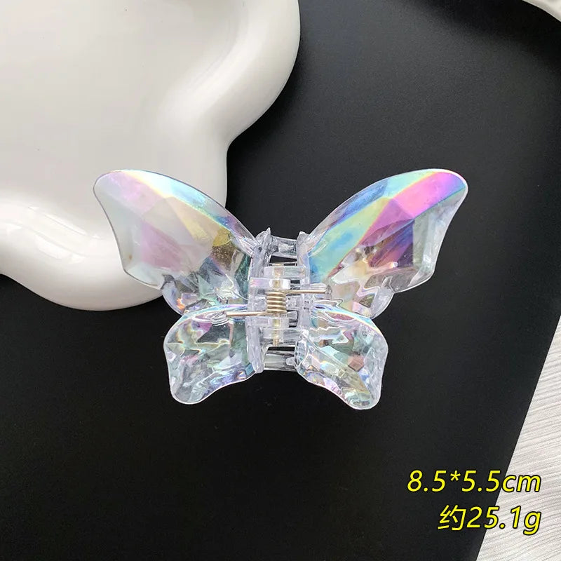 Matte Flower Hair Grips Set for Women Fairy Style Fresh Sweet Headwear for Updo Hairdo Back of Head Hair Accessories