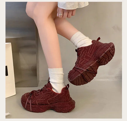 Top Quality Sneakers Women Skate Shoes Rhinestone Women Loafers Platform Fashion Shiny Women's Casual Shoes Crystal Sneaker