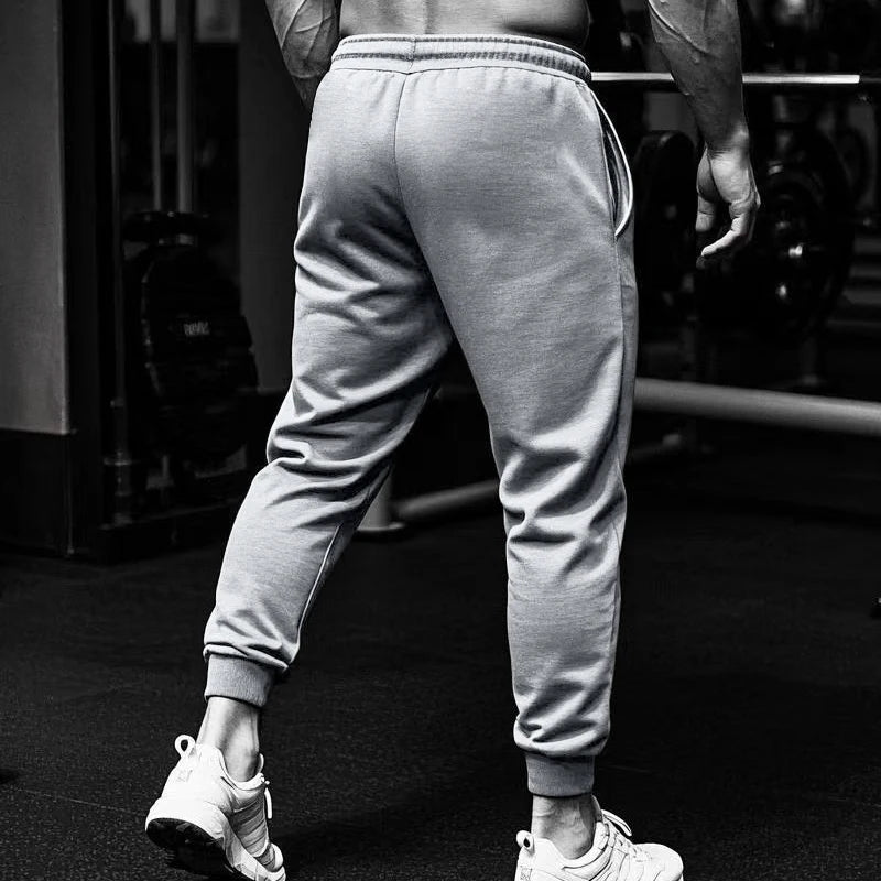 Slim Fit Men's Jogging Pants Sport Sweatpants Running Joggers Trackpants Bodybuilding Trouser for Fitness And Exercise.