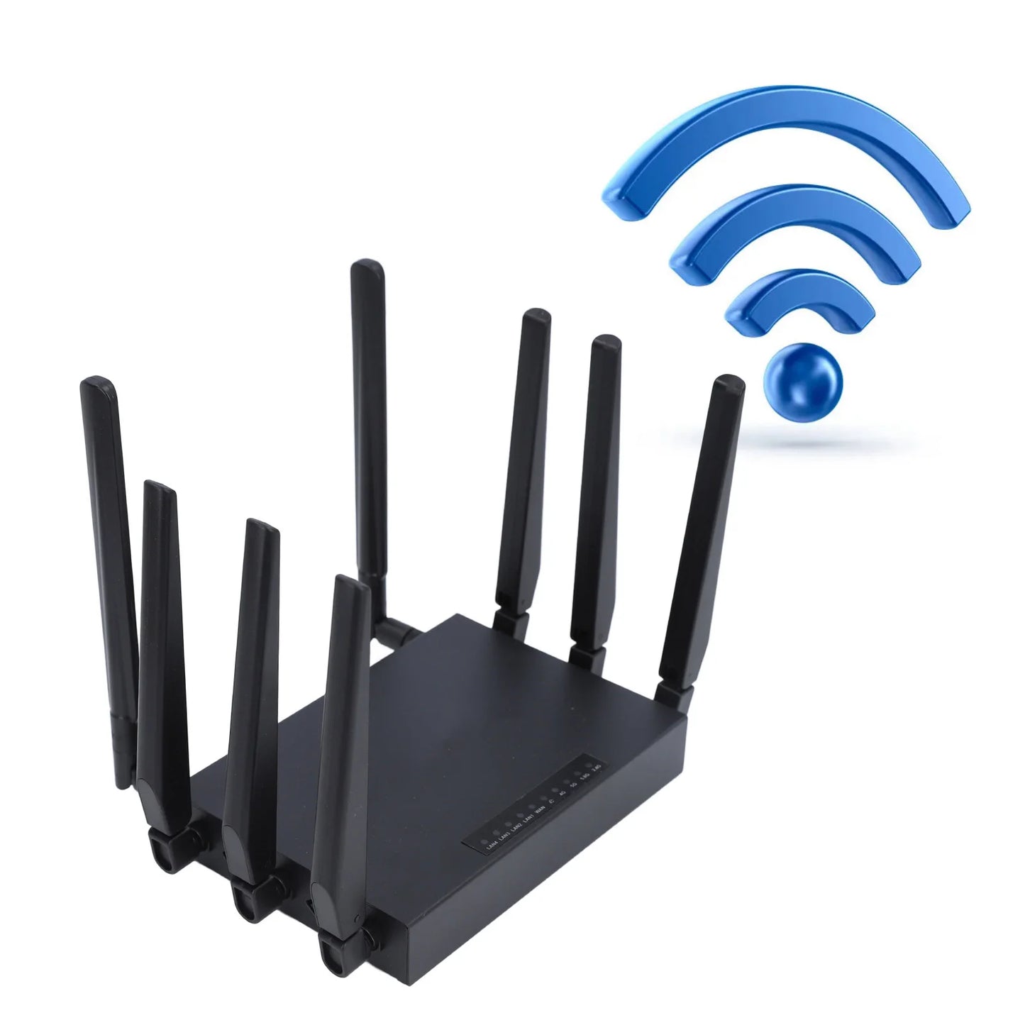 5G CPE WiFi 6 Router Gigabit Plug and Play Heat Dissipation Dual Band WiFi Multiple Sharing WiFi 6 Ethernet Router for Home.