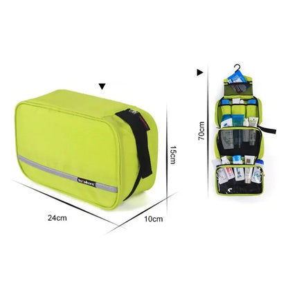 Hanging Men's Toiletry Bag Large Waterproof Cosmetic Bags Travel Organizer Lady Toiletries Makeup Toilet Foldable Bathroom Kit.