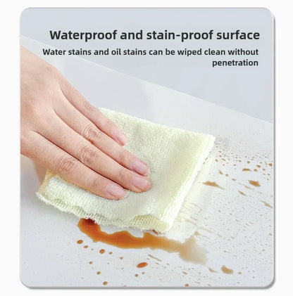 10/20/40PCS 30x30cm Self Adhesive Wallpaper Waterproof Tile Stickers FloorSticker for Kitchen Bathroom Ins Style Home Decor